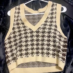 Garage sweater vest